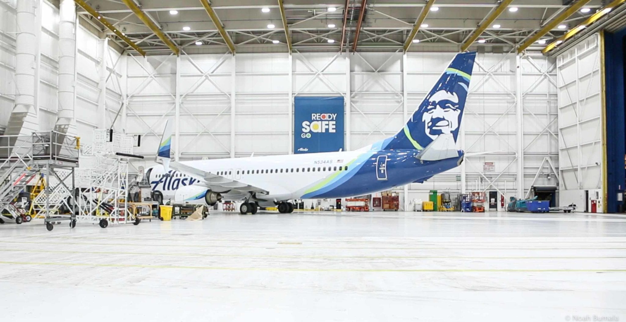 Alaska Airlines SEATAC Hangar PEC Pacific Energy Concepts