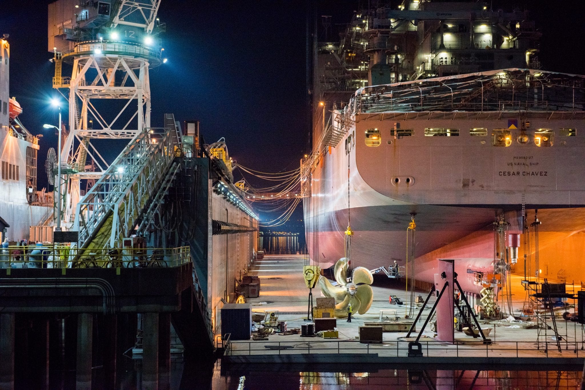 Vigor shipyard after