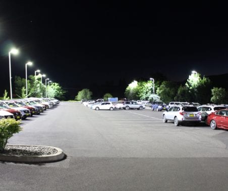 After PEC lighting Kendall Auto Group Dodge and Subaru
