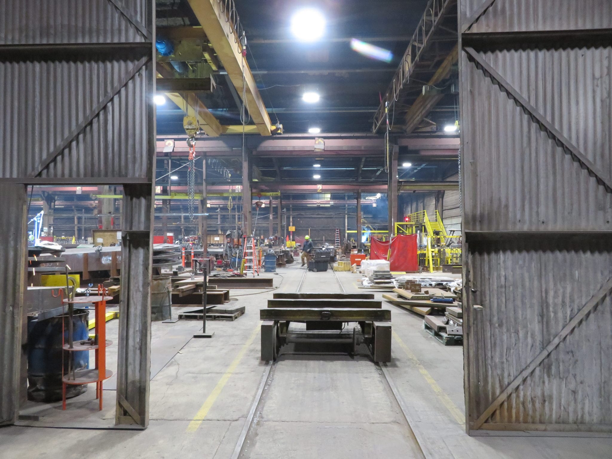Supreme Steel lighting project