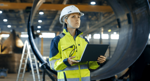 Pacific Energy Concepts technician performing an on-site energy audit