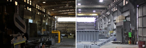 LED Retrofit - Canron Before and After