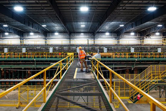 LED retrofit - Weyerhaeuser - PEC Pacific Energy Concepts