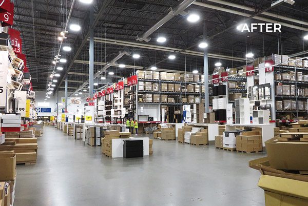 IKEA LED Retrofit - After