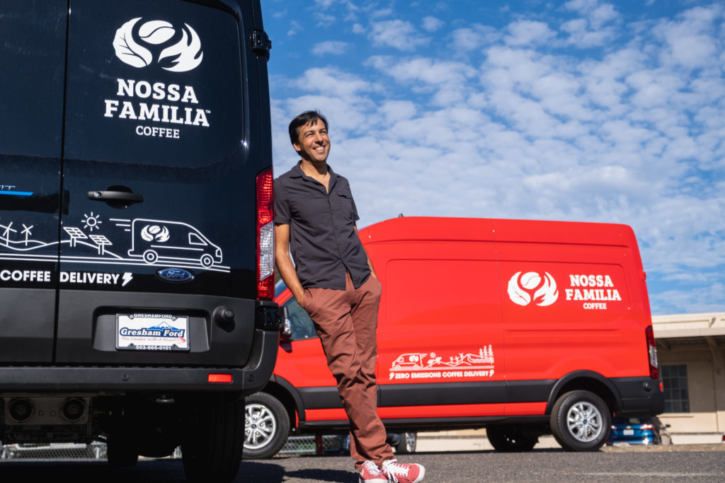 PEC develops Electric Fleet Charging Solutions for Nossa Familia Coffee