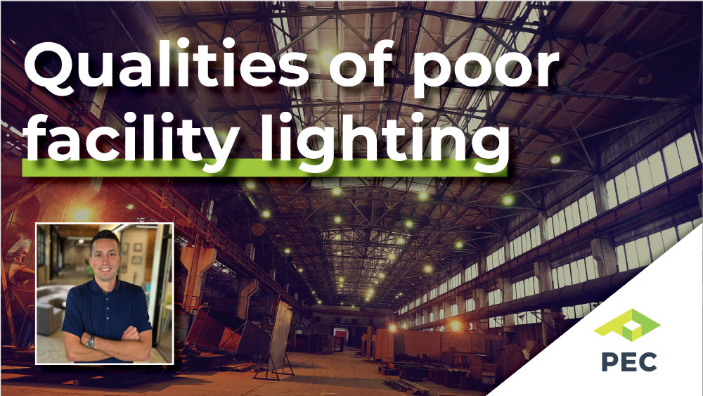 ask the expert - qualities of poor lighting - dan derry PEC